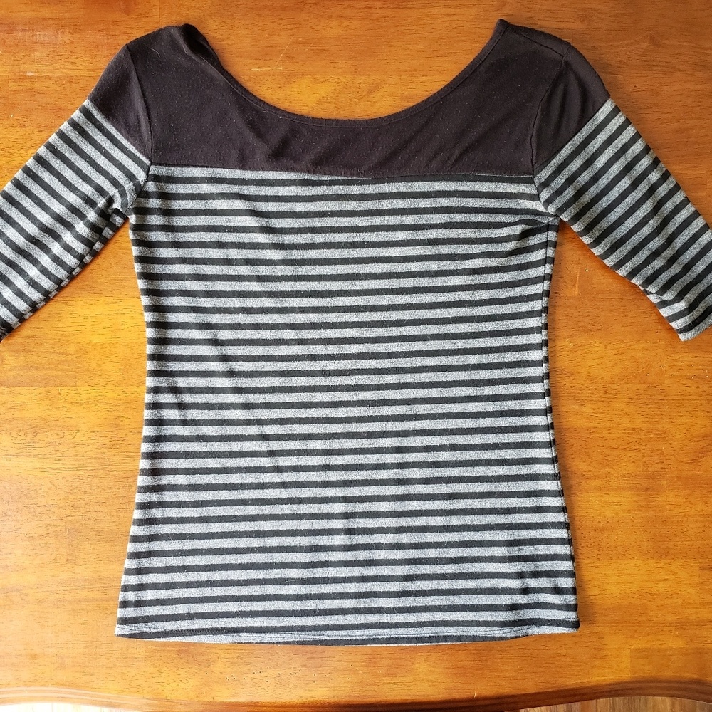 Striped Softball Tee